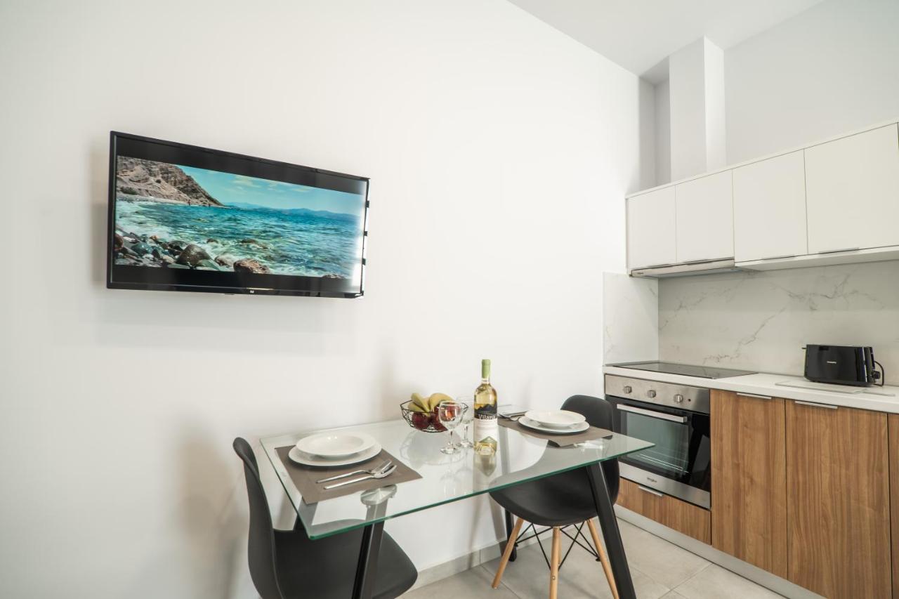Kiani Apts Kalyves Buitenkant foto